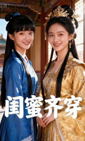 短剧《闺蜜齐穿》海报