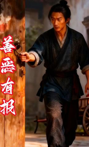 短剧《善恶有报》海报