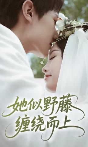 短剧《她似野藤，缠绕而上》海报