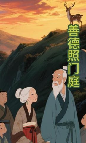 短剧《善德照门庭》海报