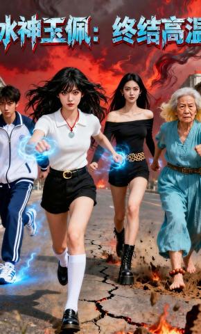 短剧《冰神玉佩：终结高温》海报