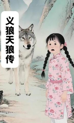 短剧《义狼天狼传》海报