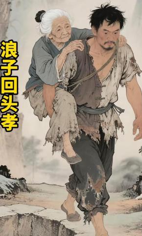 短剧《浪子回头孝》海报