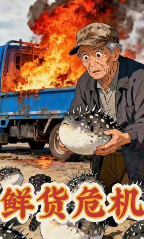 短剧《鲜货危机》海报