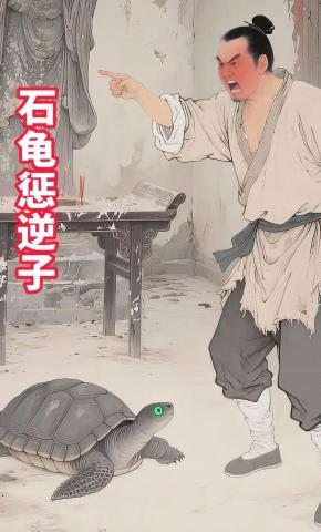 短剧《石龟惩逆子》海报