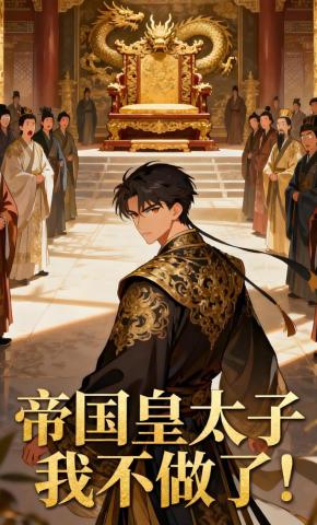 短剧《帝国皇太子，我不做了！》海报