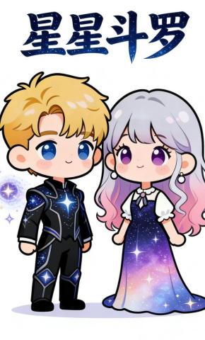 短剧《星星斗罗》海报