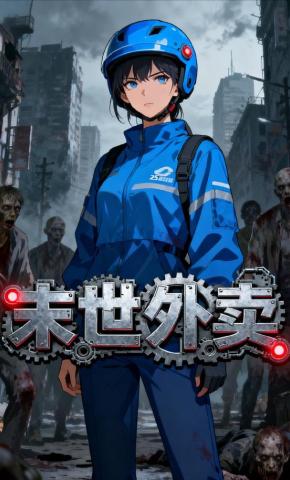 短剧《末世外卖》海报