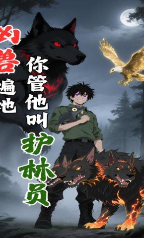 短剧《凶兽遍地你管他叫护林员》海报