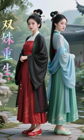 短剧《双姝重生》海报