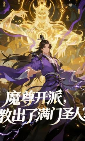 短剧《魔尊开派，教出了满门圣人？》海报