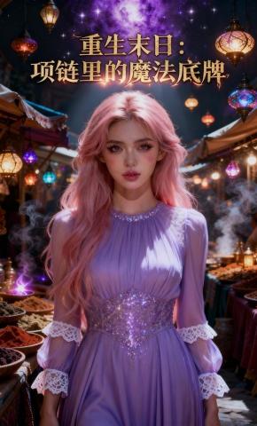 短剧《重生末日：项链里的魔法底牌》海报
