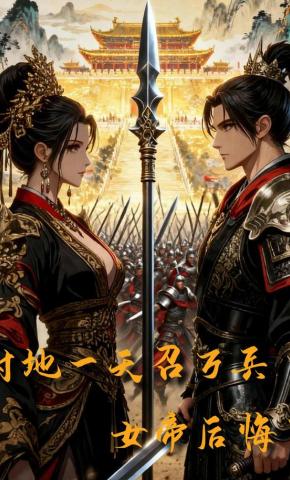 短剧《封地一天召万兵，女帝后悔了》海报