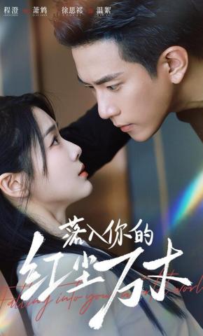 短剧《落入你的红尘万丈》海报