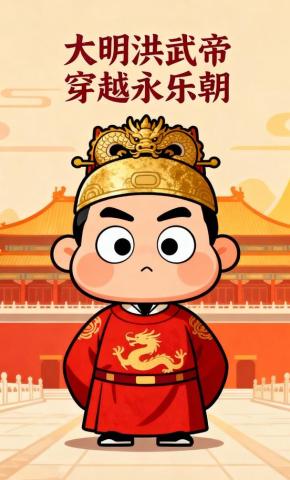 短剧《大明洪武帝穿越永乐朝》海报