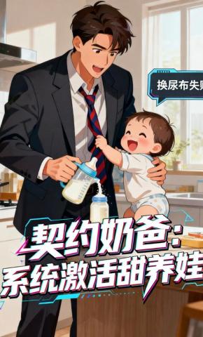 短剧《契约奶爸：系统激活甜养娃》海报