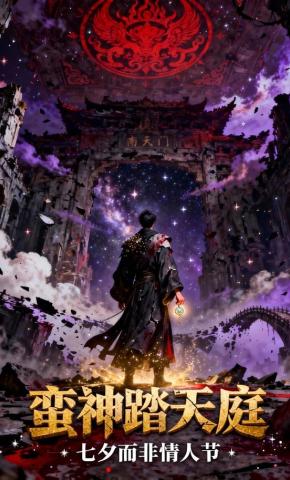 短剧《蛮神踏天庭：七夕而非情人节》海报