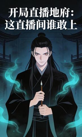 短剧《开局直播地府：这直播间谁敢上》海报