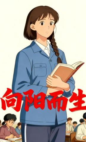 短剧《向阳而生》海报