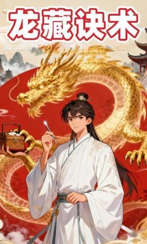 短剧《龙藏诀术》海报