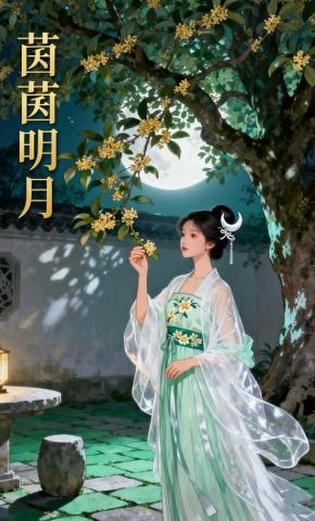 短剧《茵茵明月》海报