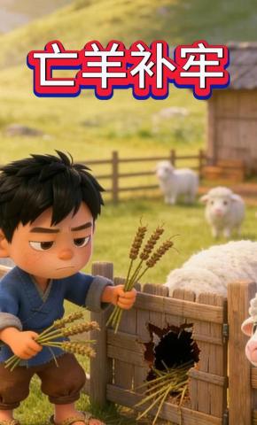 短剧《亡羊补牢》海报