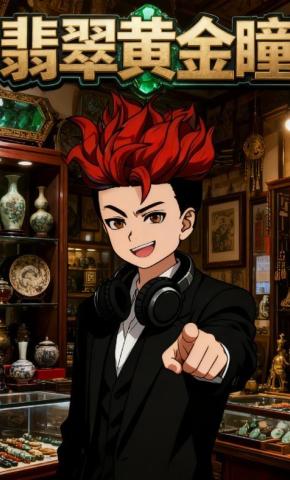 短剧《翡翠黄金瞳》海报