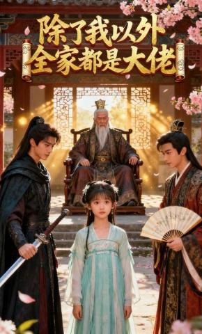 短剧《除了我以外全家都是大佬》海报