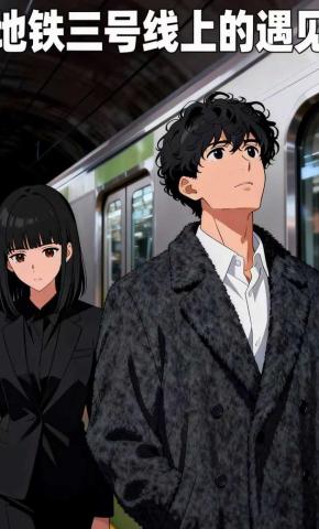 短剧《地铁三号线上的遇见》海报