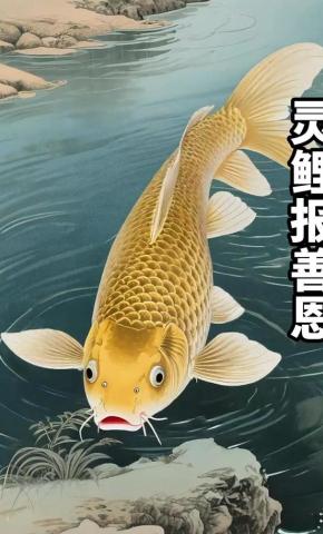 短剧《灵鲤报善恩》海报