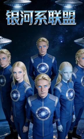 短剧《银河系联盟》海报