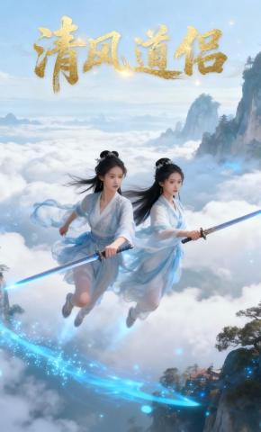 短剧《清风道侣》海报