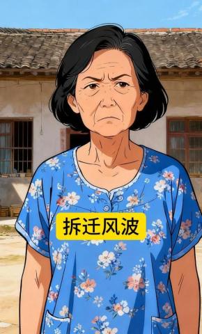 短剧《拆迁风波》海报