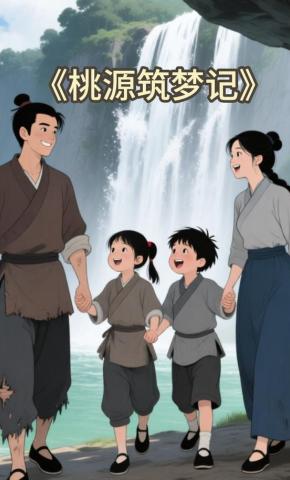 短剧《桃源筑梦记》海报