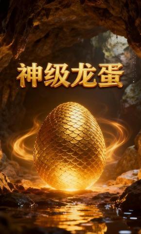 短剧《神级龙蛋》海报