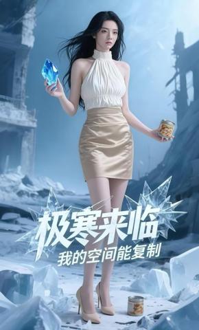 短剧《末日来临我的空间能复制》海报