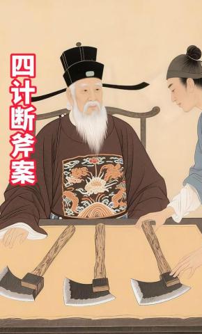 短剧《四计断斧案》海报