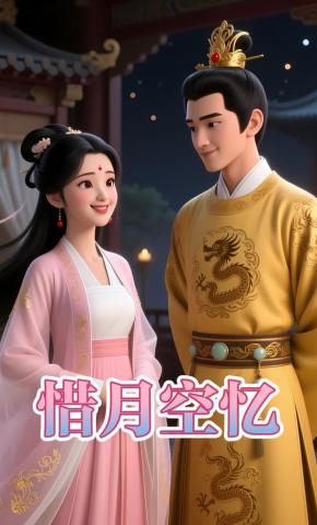 短剧《惜月空忆》海报