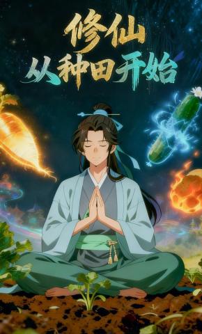 短剧《修仙从种田开始》海报
