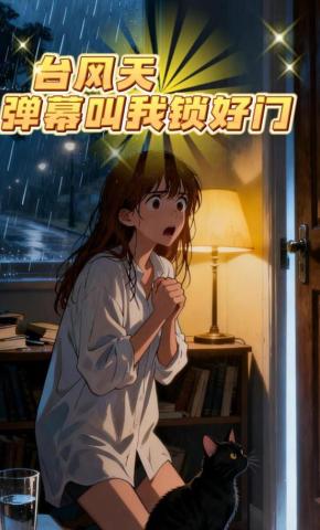 短剧《台风天弹幕叫我锁好门》海报