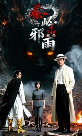 短剧《749秘档：秦岭邪雨》海报