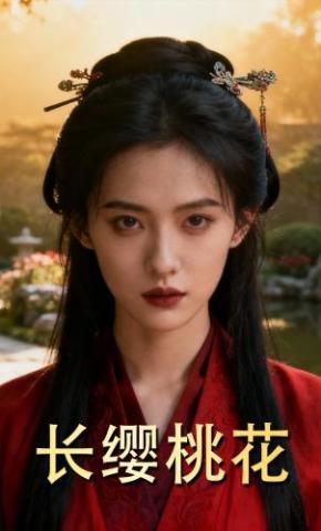 短剧《长缨桃花》海报
