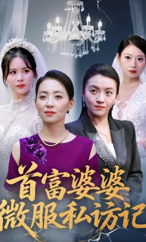 短剧《首富婆婆微服私访记》海报