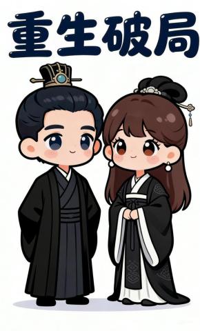 短剧《重生破局》海报