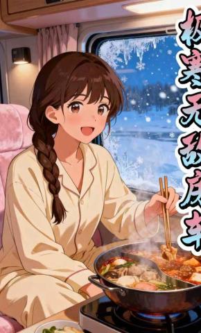 短剧《极寒无敌房车》海报