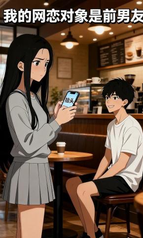 短剧《我的网恋对象是前男友》海报