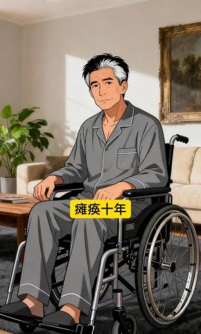 短剧《瘫痪十年》海报