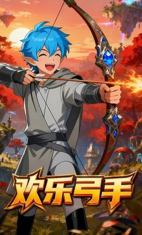 短剧《欢乐弓手》海报