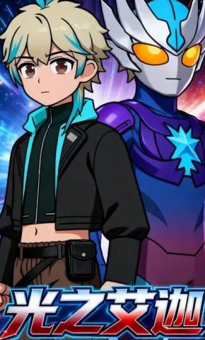 短剧《光之艾迦》海报