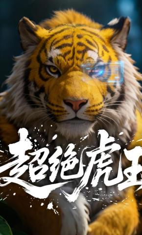 短剧《超绝虎王》海报